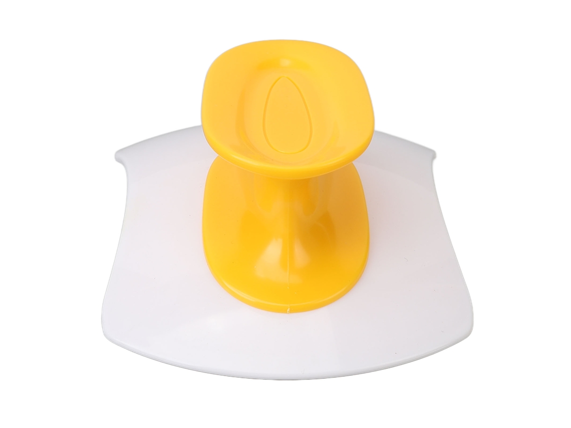Cepillo De Champú De Silicona Suave Con Cerdas Multifuncionales Para Masaje Capilar Y Salones De Belleza Amarillo