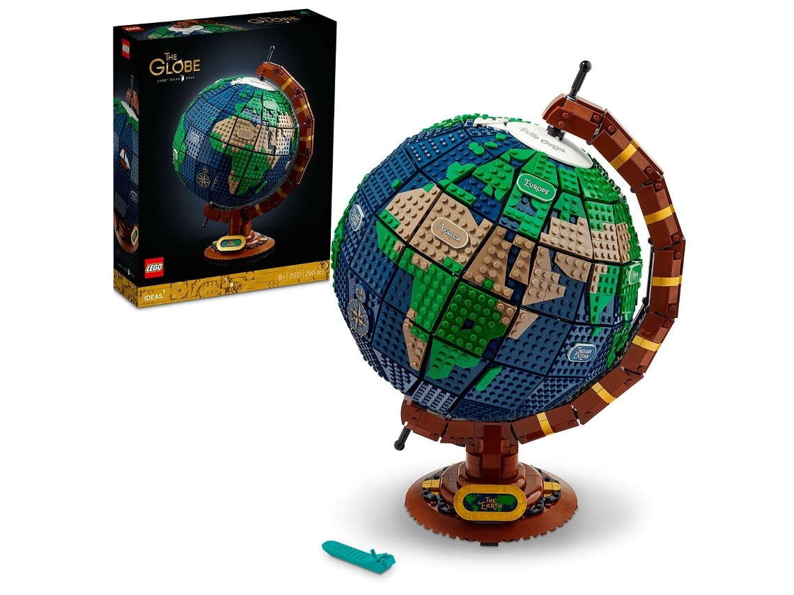 Playset LEGO Ideas: The Globe 21332 2585 Piezas 30x40x26 cm