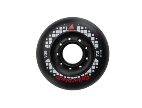 Juego de 4 ruedas para patines ROLLERBLADE Apex 72/80A