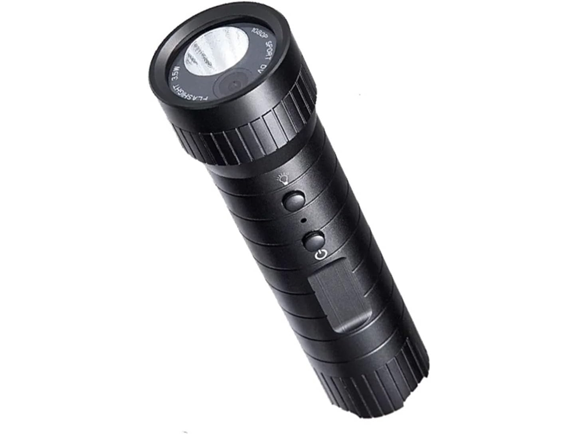 Cámara De Acción Dv3000 Para Vlogs, Cámara Hd 1080p, Linterna De Vídeo Deportiva Impermeable Para Motocicleta/bicicleta/casco.