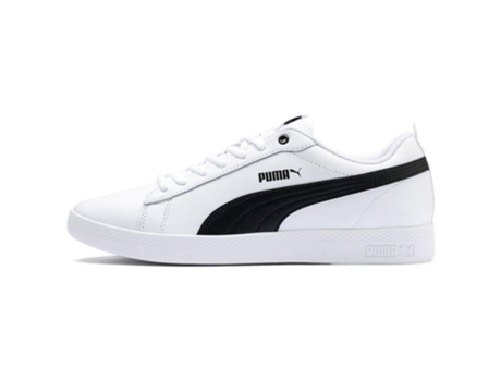 Zapatillas PUMA Smash v2 Mujer (40 - Blanco)
