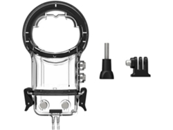Estuche de buceo impermeable Insta360 con cristal templado, protección subacuática de 50 m, diseño compacto y transparente. SFUSHOS