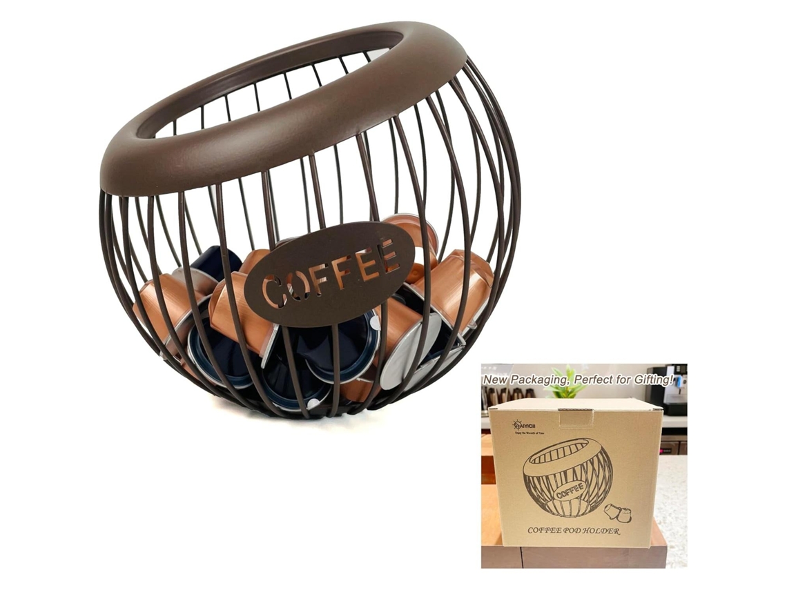 Caja de embalaje de café de gran capacidad Mudg (negro)