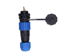 Conector Aviación Seguro Resistente A Oxidación Duradero Compacto Para Máquinas Programadas 1 Pin (380v 25a)