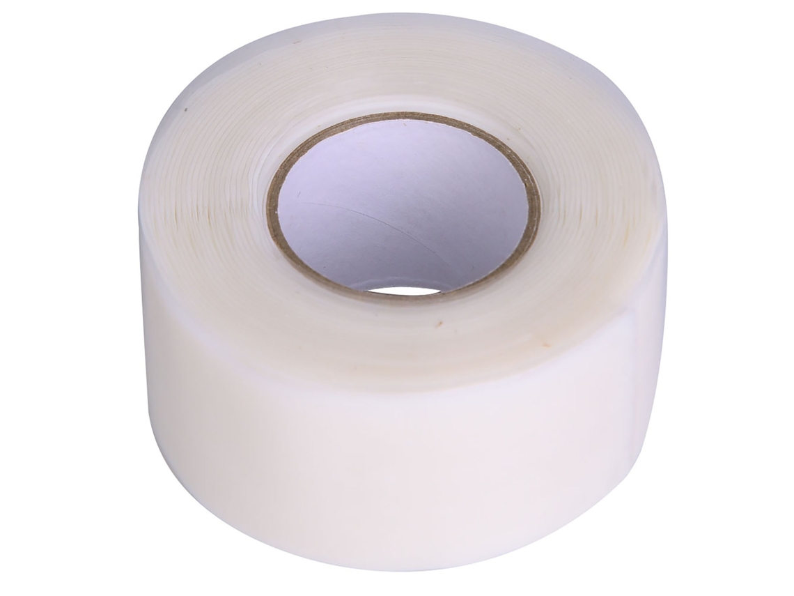 Cinta impermeable de gran adherencia para la reparación de tuberías de PPR y PVC (blanca/roja/blanca)