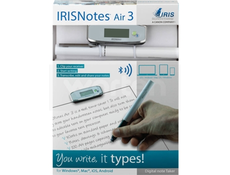 Escáner Portátil IRIScan Notes Air 3 Battery LI-ION (Caja Abierta)