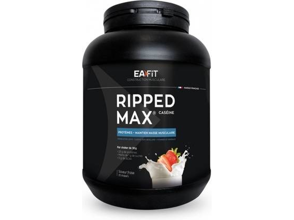 Complemento Alimenticio EAFIT Morango Max Caseine Rasgado (750 g de pó (Morango))