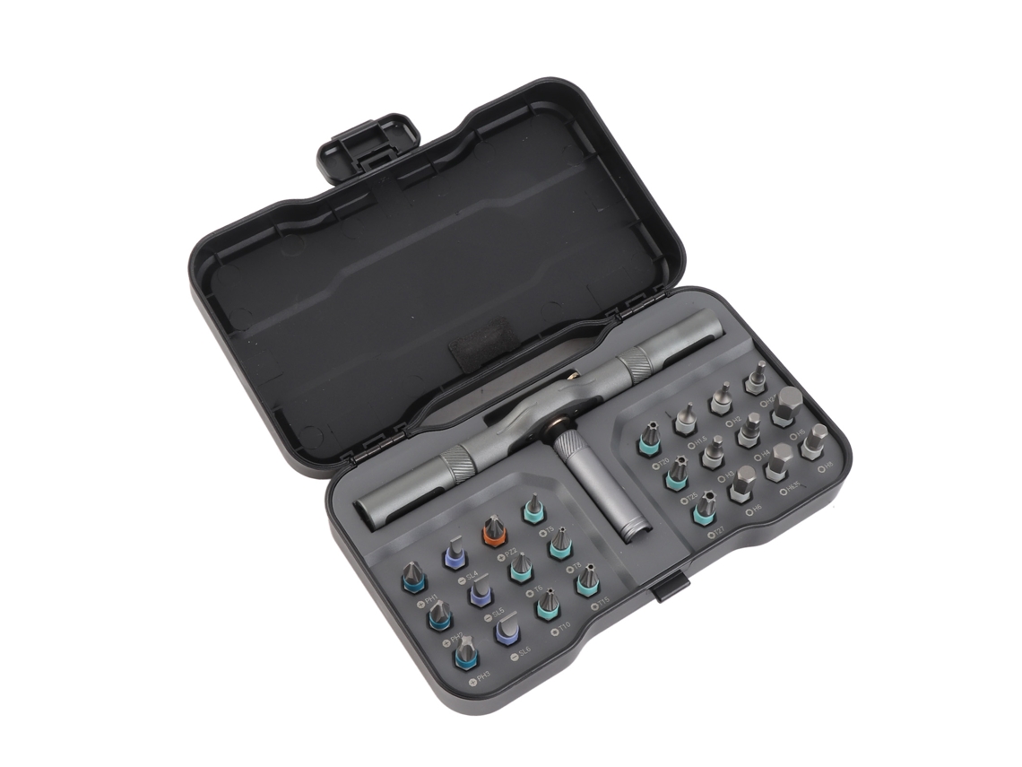 Juego De Destornilladores Para Ratón 24 En 1 Con Puntas, Herramienta De Reparación Manual Para Hardware De Pc Y Teléfonos Móviles Rs1