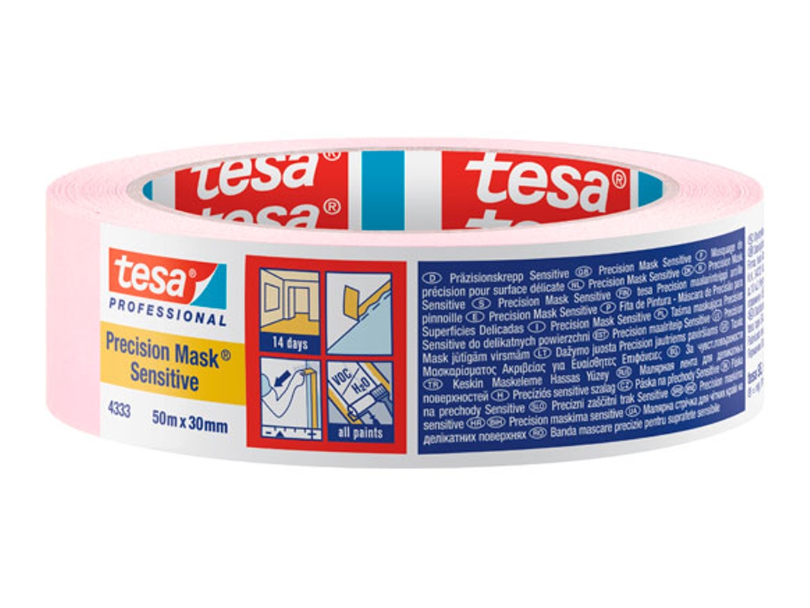 Cinta De Pintor Interior Precision Sensitive Rosa TESA TAPE