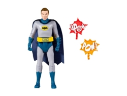 Figura de acción retro de DC Batman 66 Batman sin máscara MCFARLANE TOYS