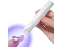 Lámpara UV portátil Meixia* para manicura, pequeña, con enchufe, para calentar las puntas de las uñas, GOKOCO