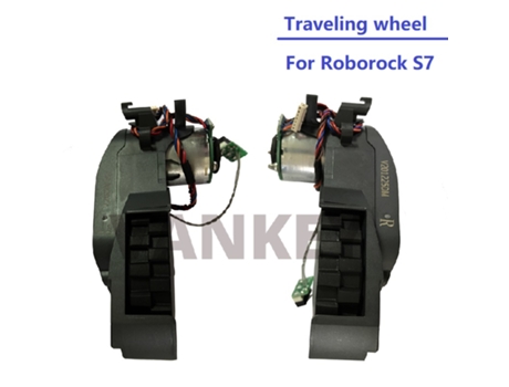 Nuevas ruedas de viaje originales para Robot aspirador Roborock S7 S70 S75 accesorios repuestos rueda izquierda y derecha