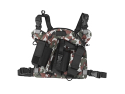 Mochila de pecho para transportar y guardar walkie-talkies