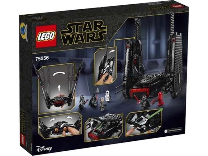 LEGO Star Wars: Lanzadera de Kylo Ren - 75256 (Edad Mínima: 10 - 1005 Piezas)