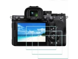 Protector de pantalla de cristal templado 9H para Sony A7r5, compatible con cámaras CUICH (paquete de 3).