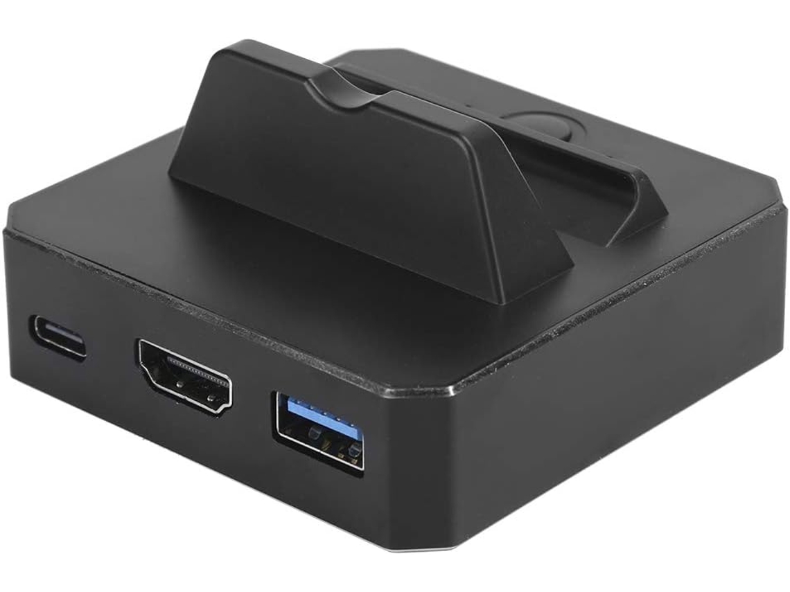 Convertidor De Tv Portátil Y Base Para Una Experiencia De Juego.