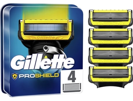 Recarga de Cuchillas GILLETTE ProShield (4 un)