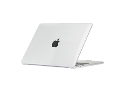 MW Funda de Cristal Transparente para MacBook Air 13 pulgadas 2022 M2 Transparente