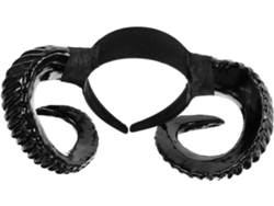 Diadema Con Cuernos De Oveja Nuobesty Para Halloween, Accesorio Elástico Para El Cabello, Cosplay