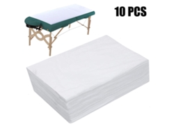 10 sábanas desechables no tejidas, impermeables y resistentes al aceite para salones de belleza, spas, estudios de tatuajes y mesas de masaje.