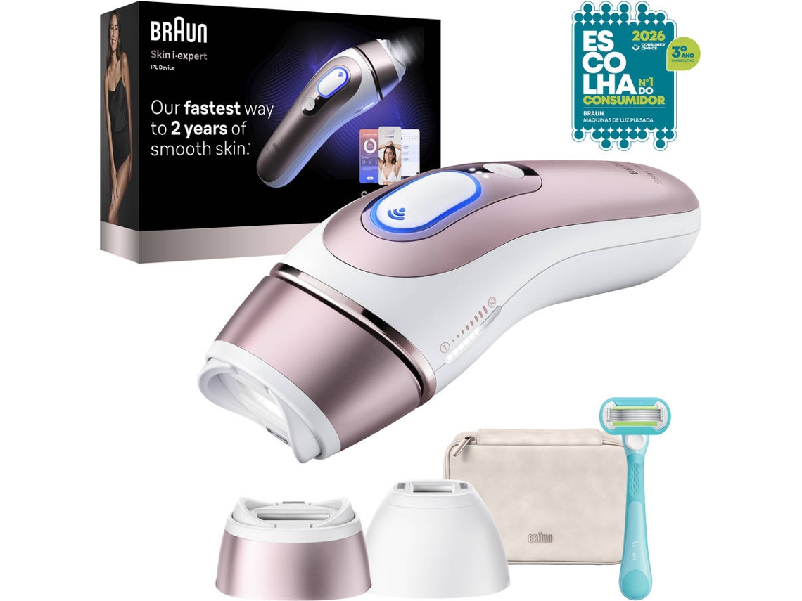 Depiladora Luz Pulsada BRAUN Silk-Expert Pro PL7211 (IPL - Multi-zonas - Corriente)  