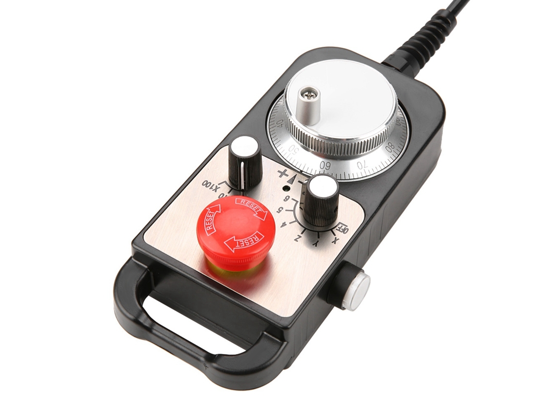 Volante electrónico universal para máquinas CNC y grabado.