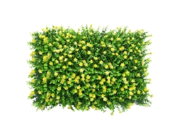 Seto De Césped Artificial Cerrado Para Decoración De Jardín Y Patio Con Fácil Instalación.