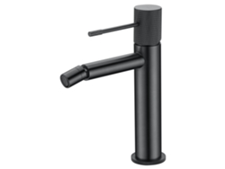 Mezclador de bidé monomando en latón con acabado en bronce negro, cartucho cerámico Ø26 mm, altura 200 mm Imex