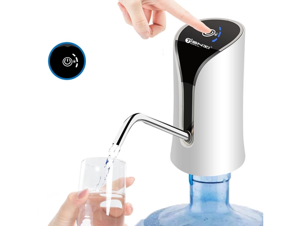Compañero de hidratación saludable, dispensador de agua portátil con bomba, rellenador automático de jarra de 5 galones con materiales de calidad alimentaria