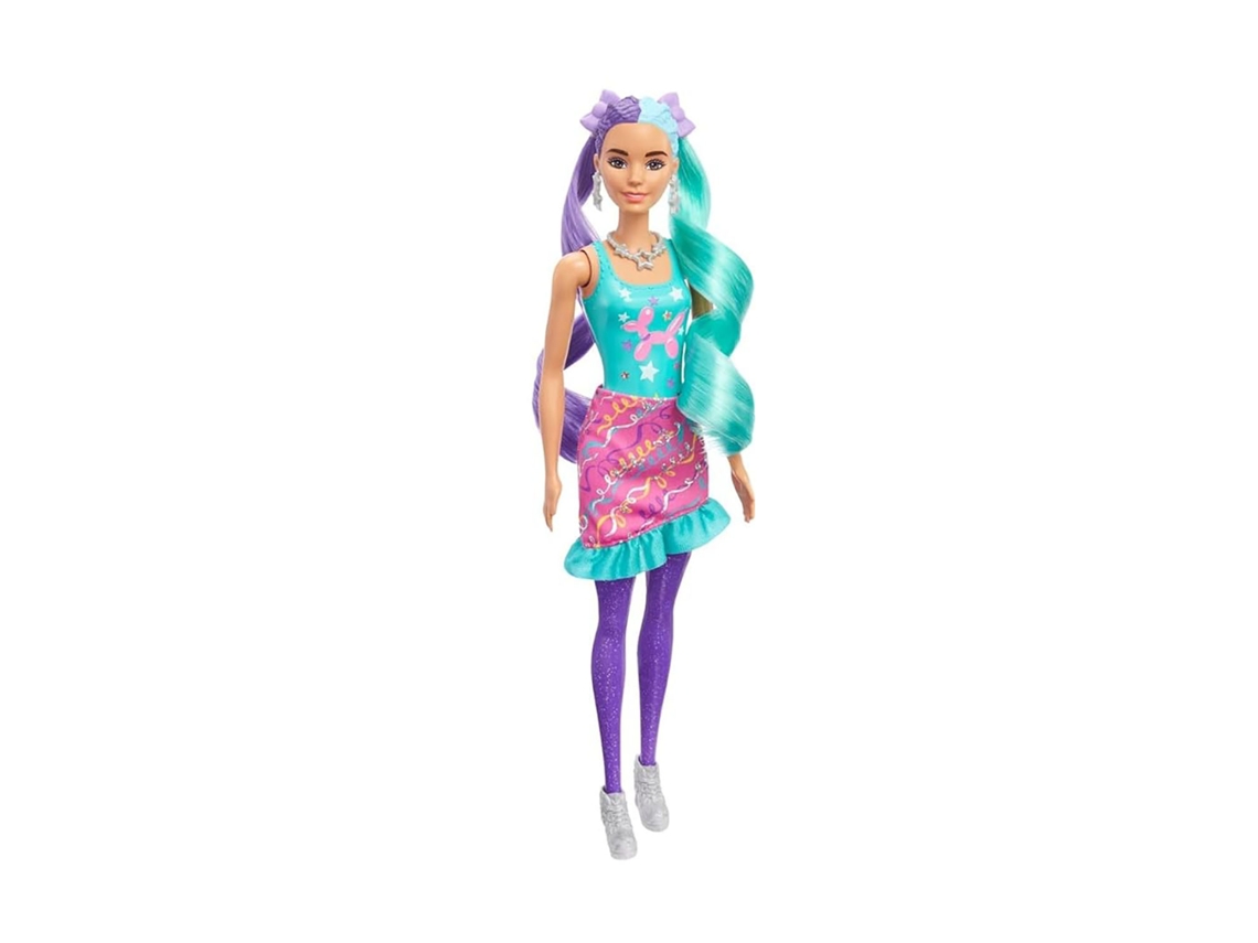 MATTEL Figurita Barbie Color Reveal Glitter con Muñeca Multicolor
