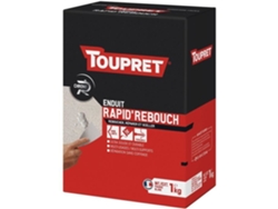 Polvo De Recubrimiento De Relleno Interior/exterior Rápido 1 Kg Espátula Incluida Toupret
