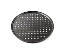 Placa Para Pizza Perforada Antiadherente Con Fondo Firme Y Ventilación 26cm
