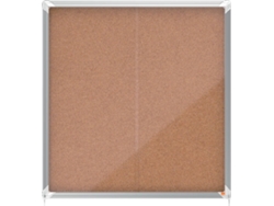 Vitrina NOBO Puerta Corredera (12xA4 - Corcho - Magnético: No)