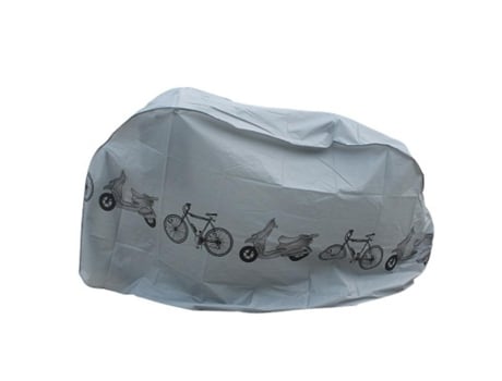 Cubre Bicicletas Proteccion Lluvia Y Uv Plata