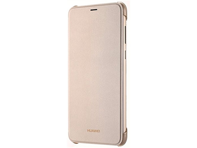 Funda HUAWEI P Smart Flip Dorado