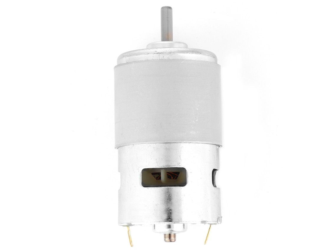 Motor Elétrico Dc de Escova com Rolamento de Esfera Duplo 5000r/min 12v | S/MARCA