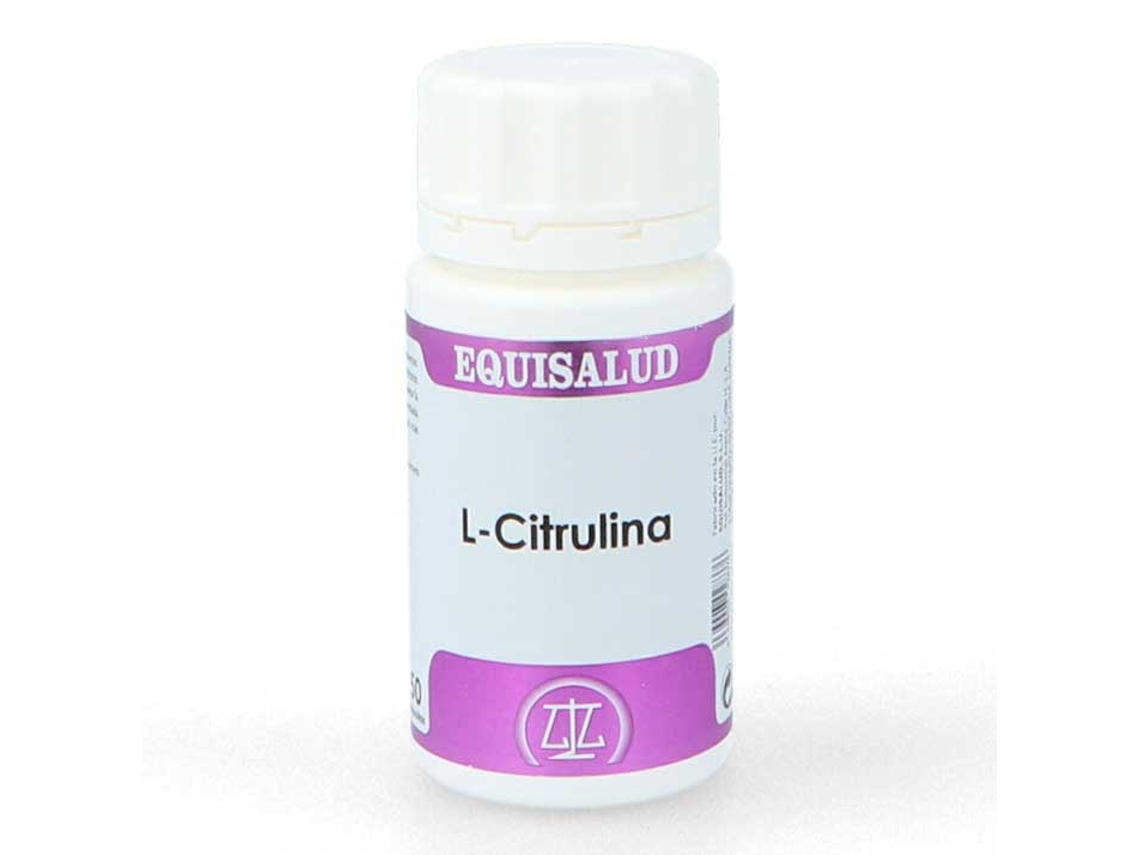 Complemento Alimentar EQUISALUD Holomega L - Citrulina (Vainilla - 50 Cápsulas)