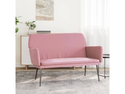 Lovely Home Banco 108X79X79 Cm Terciopelo Rosa