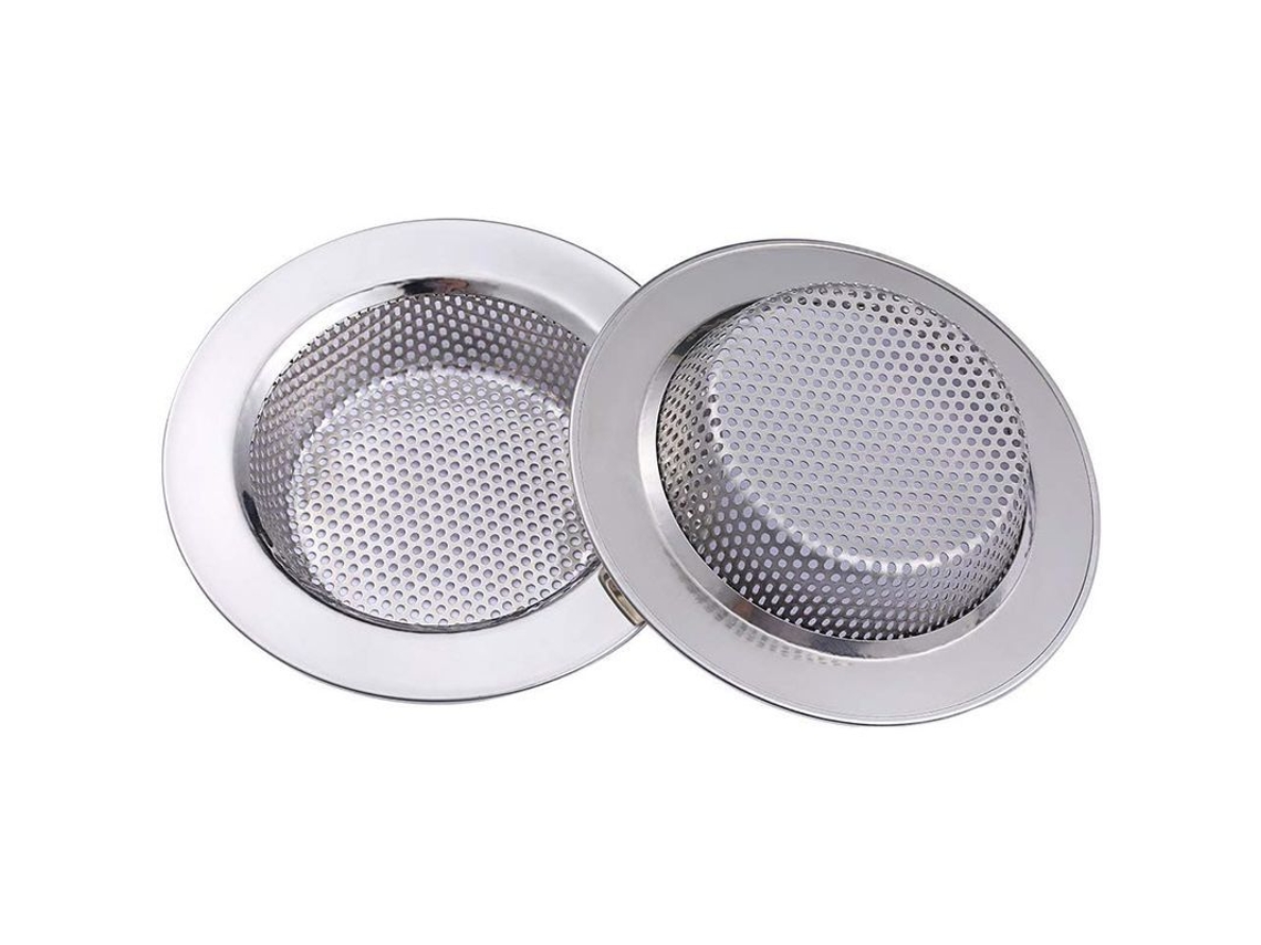 2 Filtros De Acero Inoxidable Para Fregadero De Cocina, Filtros Metálicos Para Baño Y Fregadero.