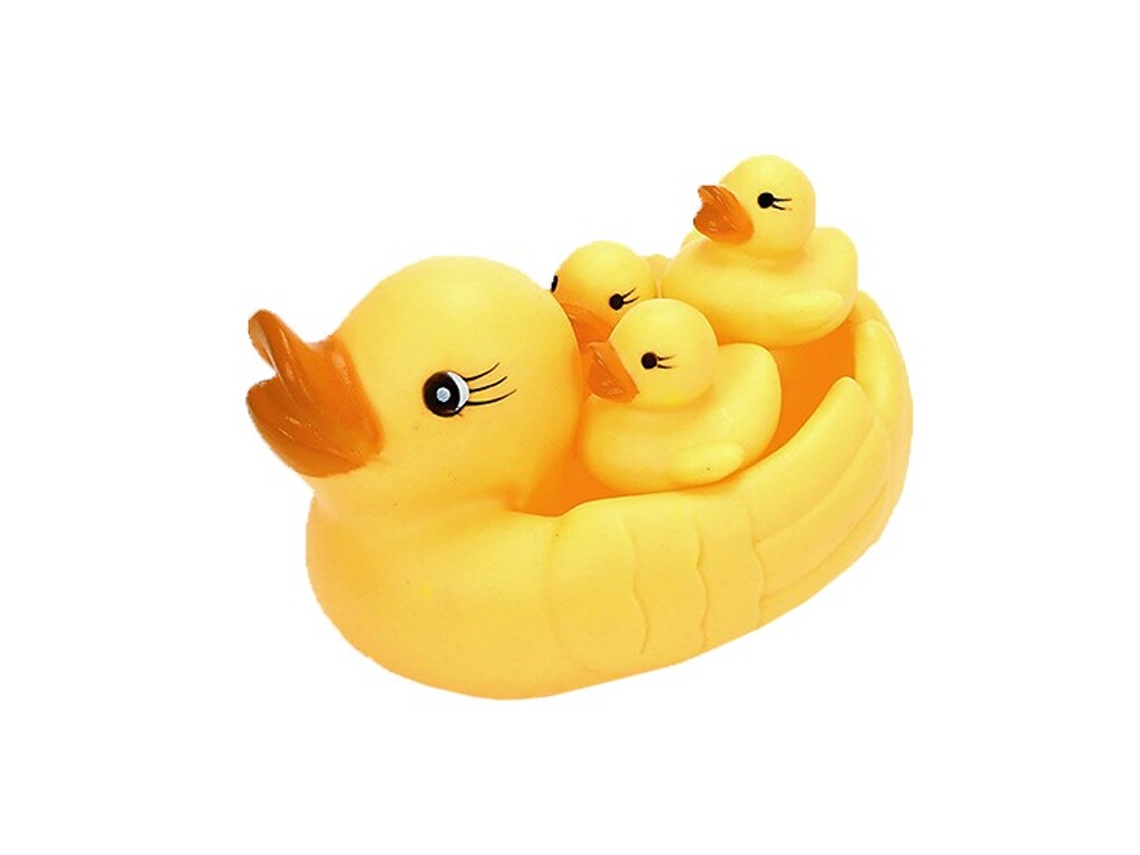 Familia de patitos de goma Softee