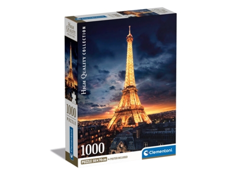 Puzzle rompecabezas CLEMENTONI Cidade (10 anos - 1000 unidades)
