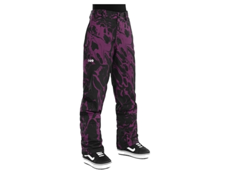 Calça SIROKO Calça Grabs Preto,Roxo M Homem