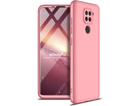 Carcasa Xiaomi Redmi Note 9 Slim armor 360º Rosa