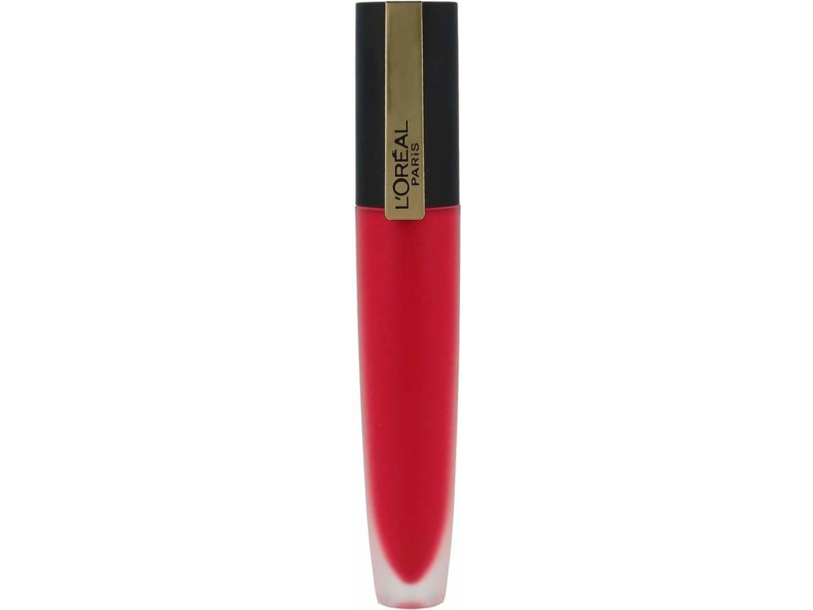 Labial Líquido L'ORÉAL Rouge Signature Matte Liquid Lipstick 114-I represent