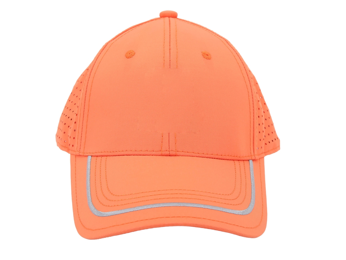 2026-gorra De Golf De Algodón Con Red Transpirable Bloqueador Solar Absorbe Sudor Ajustable Naranja