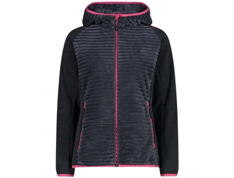 Chaqueta de Mujer CAMPAGNOLO Fix Hood Sintetico Gris (D38)