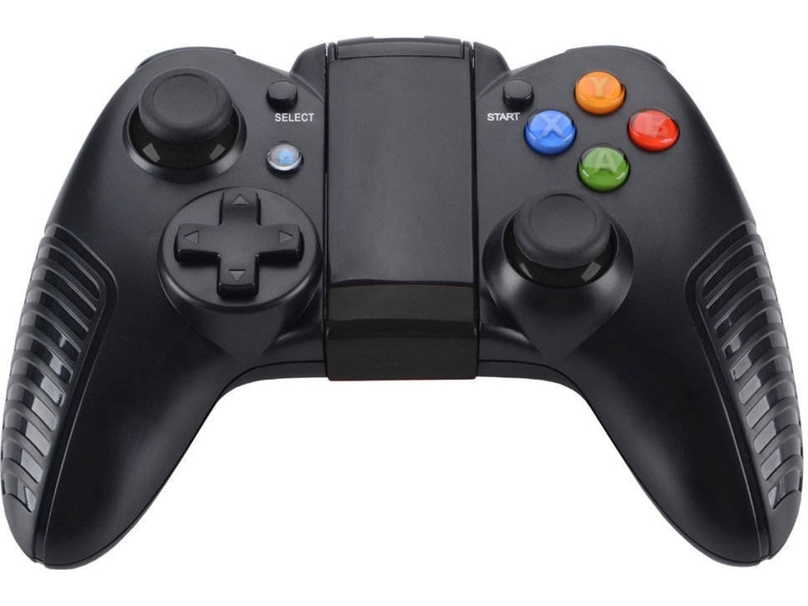 Mando PC ENKERS Gamepad (Inalámbrico - Negro)