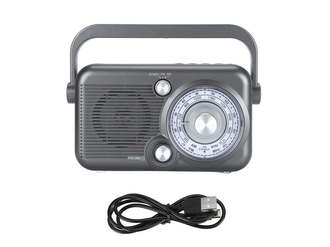 Radio portátil (radio AM/FM y reproductor MP3)