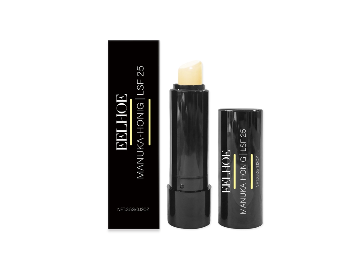 Bálsamo labial de miel y limón
