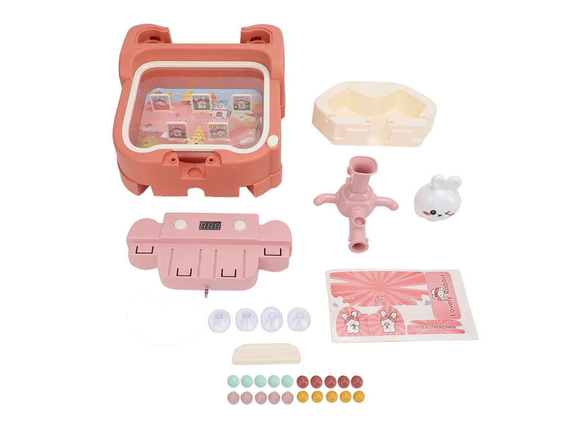 Mesa De Juego De Canicas Infantil Con Puntuación Y Desafíos, Tablero Interactivo Educativo Y Entretenimiento Rosa